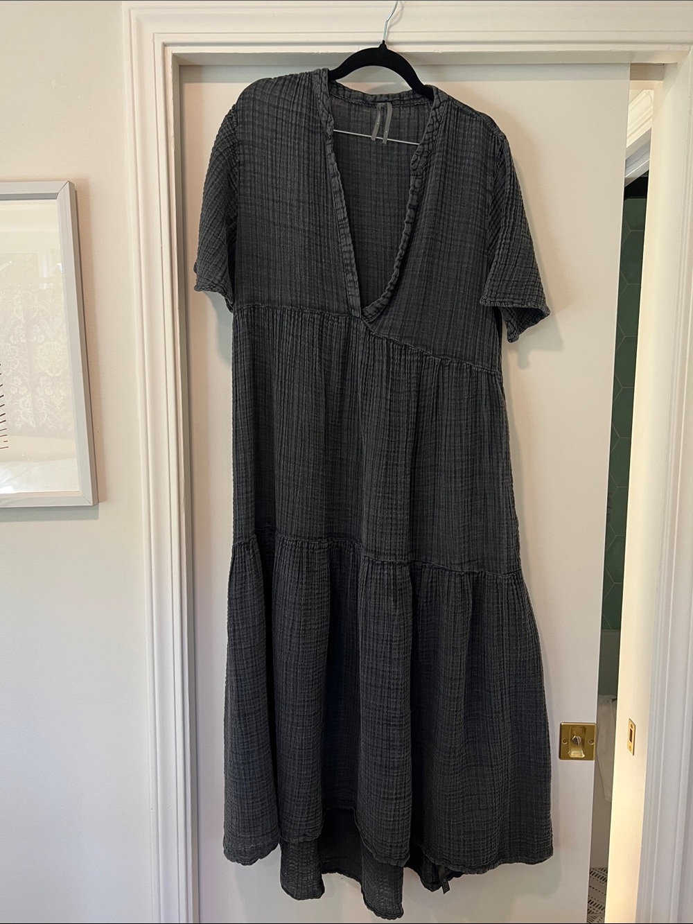 “Kallie” Gauze Lounge Dress